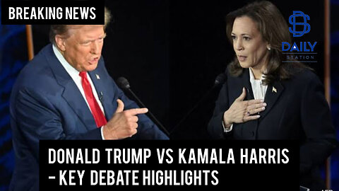 Donald trump vs Kamala Harris - Key Debate Highlights|2024 Presidential Elections|