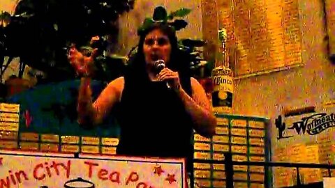 State Senator Jen Flanigan (D) at the twin city tea party 6-28 pt1.AVI