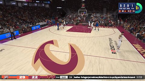 NBA 2K24 My Career - Thunder vs Cavaliers