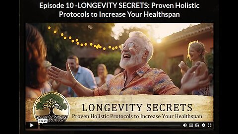 HG- Ep 10 LONGEVITY SECRETS: Proven Holistic Protocols to Increase Your Healthspan