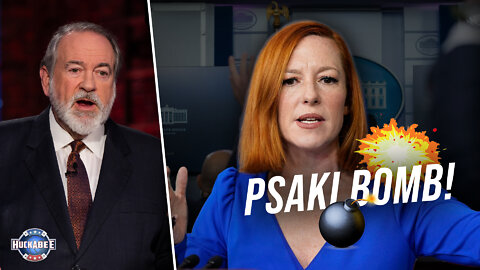 Jen Psaki UNLEASHES Bombs of Spite on Helpless Onlookers: SHIELD YOUR EYES! | LwMike Clip | Huckabee