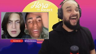 (REACT) exército brasileiro - @Felca