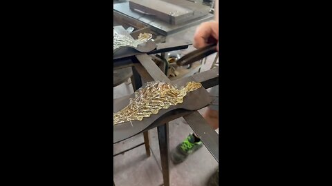 Gold Glass Work