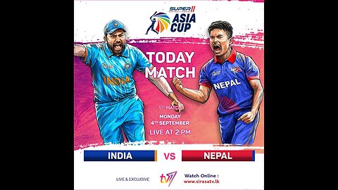 India vs Nepal Asia cup Match 05 Highlights 2023