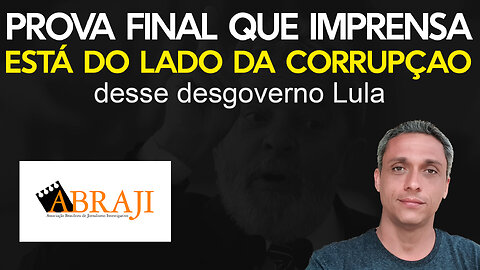 Agora é oficial! Imprensa admite que está do lado da corrupção do LULA