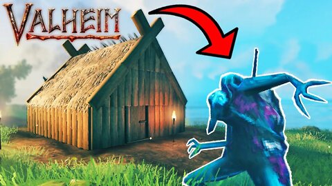 DERROTEI o LÍDER dos GOBLINS, Fazendo a nossa Casa Viking | Valheim (PT-BR) #2