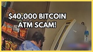 Police Bodycam Footage Shows Elderly Woman Being Scammed Out of $40,000 in Bitcoin Scheme