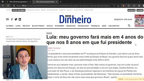 LULA vai fazer mais em 4 anos do que fez em 8, se for reeleito