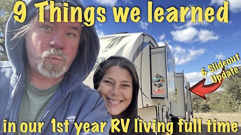 Top 9 We Learned our 1st Year Full Time Living in our RV