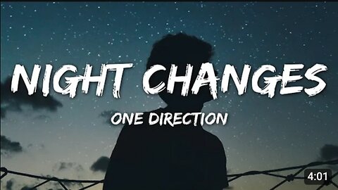 One Direction - Night Changes (lyrics)