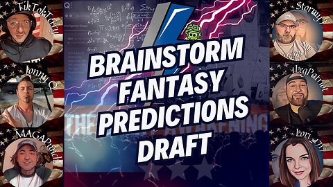 6-20-2024: Brainstorm Fantasy Draft Premiere!