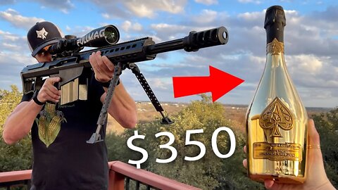 50 cal Uncorks a $350 Champagne! 🔥🥂🍾🔥