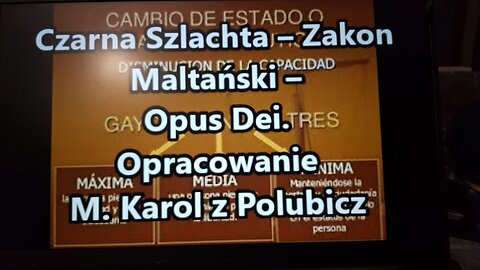 Zakon Jezuitów/Czarna Szlachta/Opus Dei/Krzyż Maltańskii