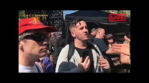 Mohammed Hijab Debates Tommy Robinson's Friends.