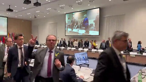 Western diplomats Walk Out as Russian delegation expresses their views on the Ukraine conflict! 🤦🥴