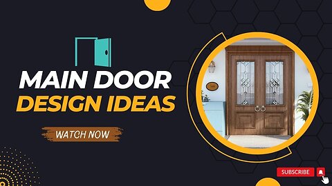 Trendy Main Door Design Ideas