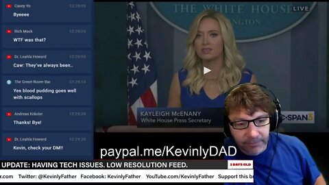 Kayleigh McEneny #LieStream #FactCheck. White House Press Conference Come chat with us.