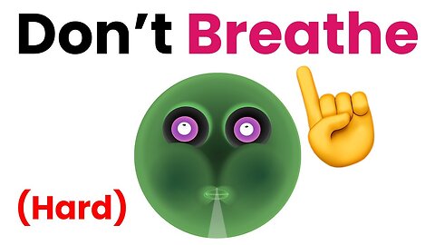 Don't Breathe While Watching This Video! 🫢