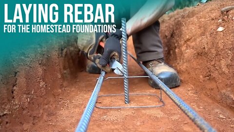 Laying Rebar for a Future Homestead | Forest to Farm