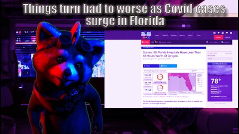 Things turn bad to worse as Covid cases surge in Florida amid critically low oxygen supply