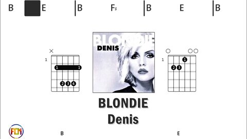 BLONDIE Denis - Guitar Chords & Lyrics HD