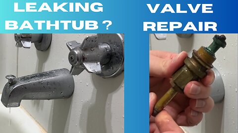 how to replace a bathtub valve