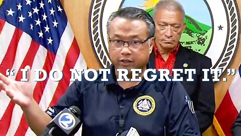 MAUI EMERGENCY CHIEF RESIGNS (Clip) #hawaii #lahainafire