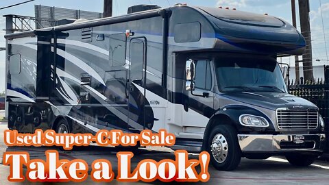 Beautiful Super C Motorhome! Pre-Owned 2017 Jayco Seneca 37HJ