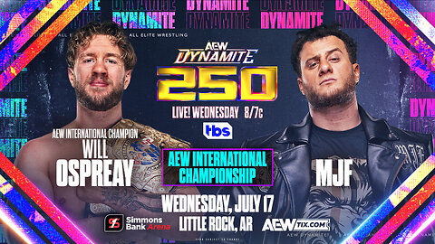 MJF Wins AEW International Title with Dynamite Diamond Ring! #shorts