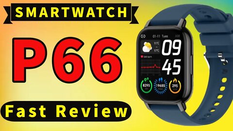 P66 Smartwatch | P66 Smart watch Stainless Steel body