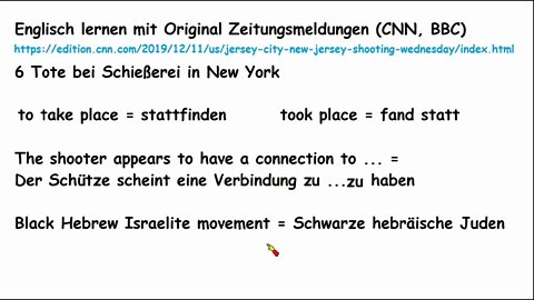 Englisch lernen durch News 10 ► Stundenlange Scheißerei in New York mit 6 Toten