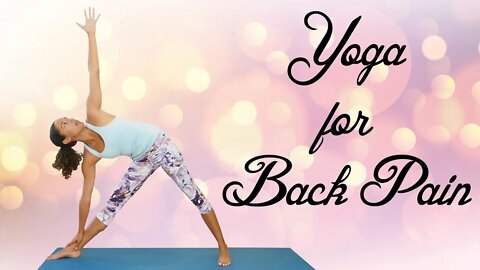 Yoga to Nourish the Spine & Relieve Back Pain ♥ Neck, Low Back Pain Stretches, Flexibility, 20 Min.