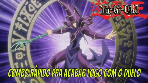 Yu Gi Oh Master Duel - Combo básico de Mago Negro que finaliza o duelo rapidamente