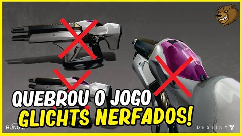 DESTINY 2│ TELESTO BLOQUEADA, GLITCHS NERFADOS!