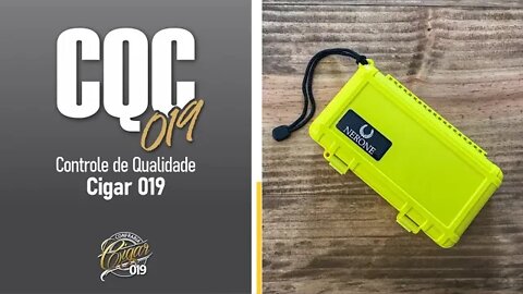 CIGAR 019: CQC 019 - Controle de Qualidade Cigar 019 - Travel Case Nerone