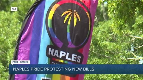 Naples Pride marches to protest anti-LGBTQ+ legislation