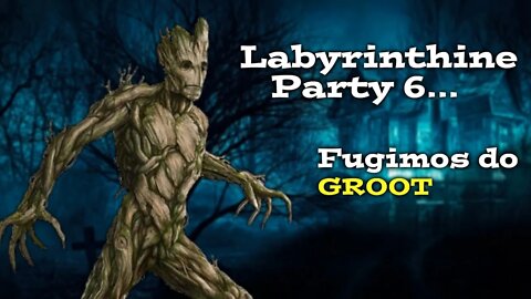 Fugimos do Groot e nos escondemos em uma casa mal assombrada!!! Labyrinthine [PARTE 6]