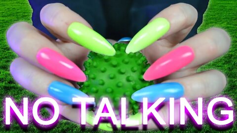 ASMR Green Triggers | No Talking