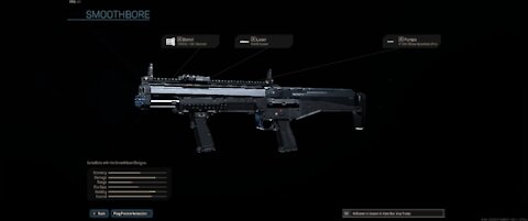 Call of Duty Modern Warfare - Blueprint - Smoothbore