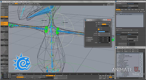 Lightwave3D Intermediate 3D Character Creation pt 6-a