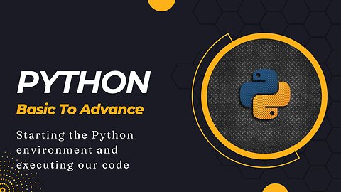 04 Starting the Python environment and executing our code