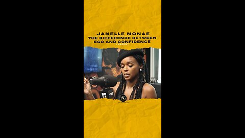 #janellemonae The difference between ego and confidence. 🎥 @breakfastclubam