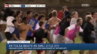 TU soccer beats SMU in wild 2OT finish