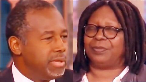 You'Re The DUMBEST Person I'Ve Seen!_ Ben Carson MOCKS Whoopi Goldberg to her face On Her Own Show