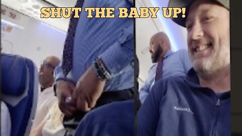 Man Screams Mid Flight Over Crying Baby