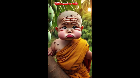 little monk so cute