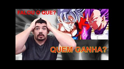 REACT Goku VS. Vegeta Combate de Rimas Part. Duelista (Prod. King EF) - MELHOR DO MUNDO