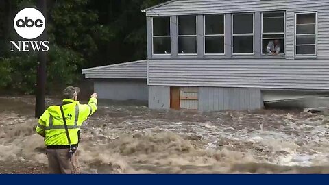 Intense storms cause flooding in Northeast