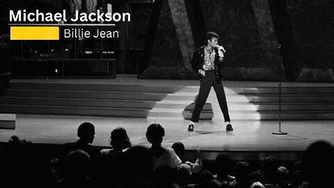 Clip of "Billie Jean" by Michael Jackson.