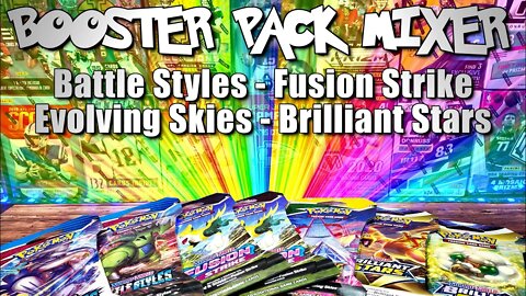 Pokemon TCG | Booster Pack Opening: Brilliant Stars, Evolving Skies, Fusion Strike & Battles Styles!